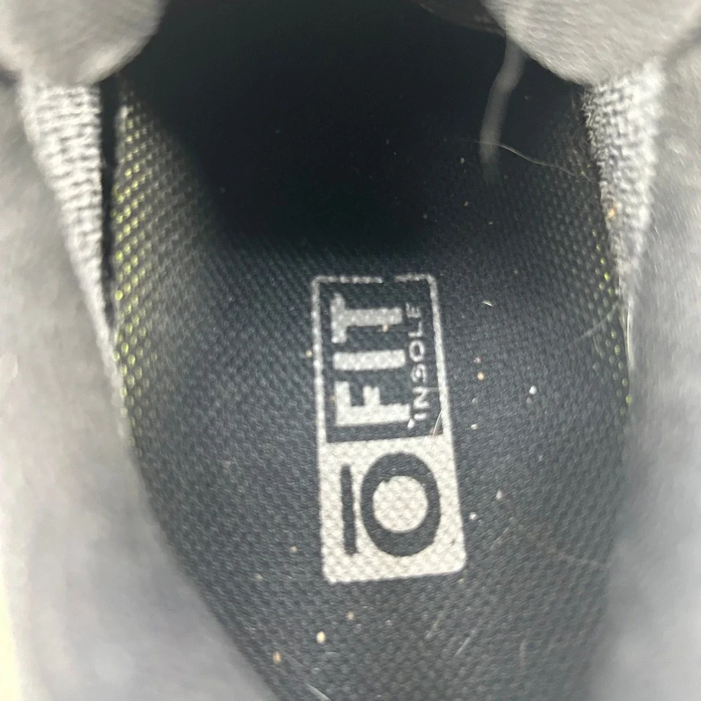 Oboz Firebrand II B-DRY Waterproof Hiking Shoes Mens 8 Gray Black Low Top